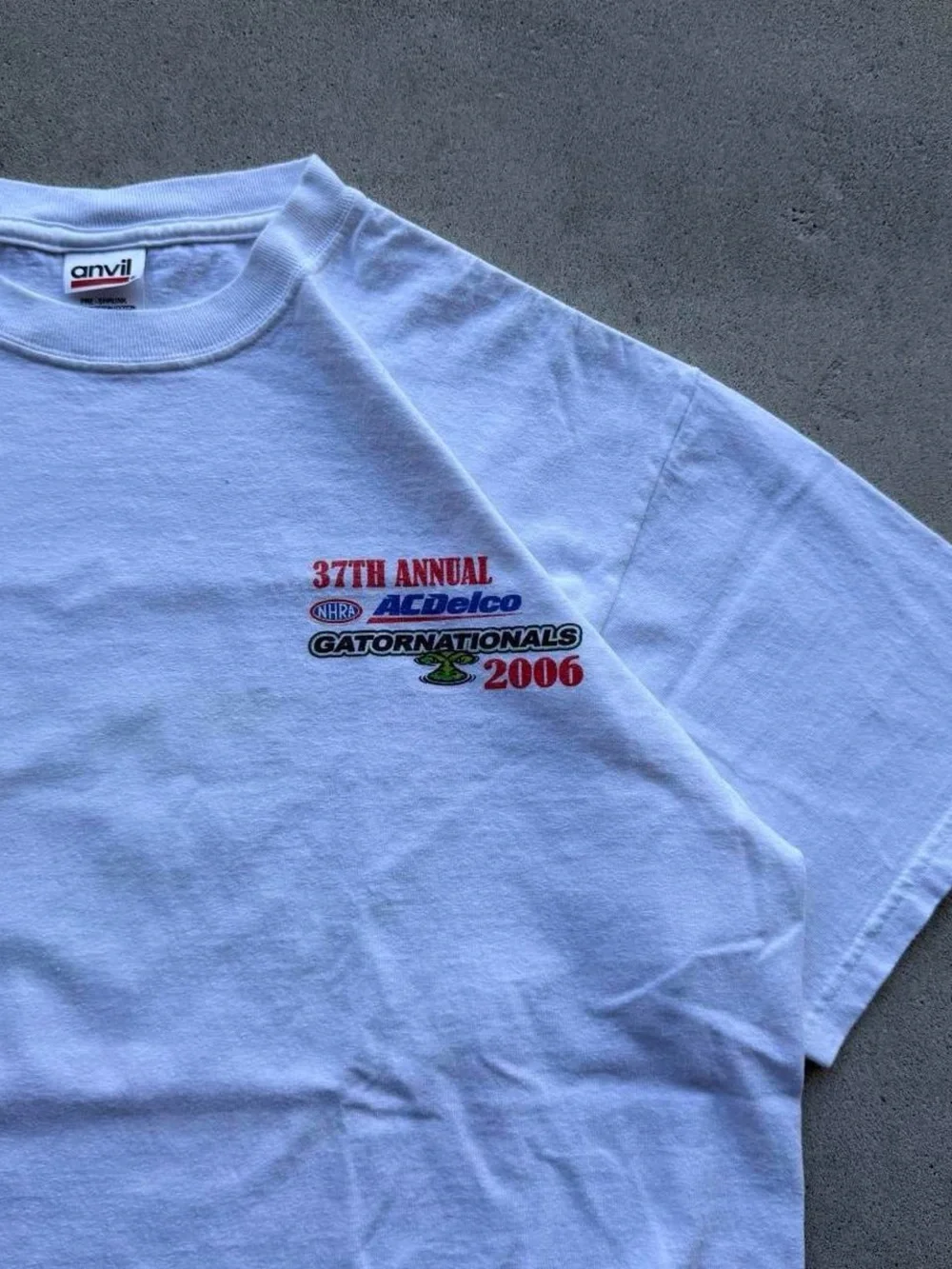 Vintage 2006 NHRA Gatornationals Drag Racing Tee